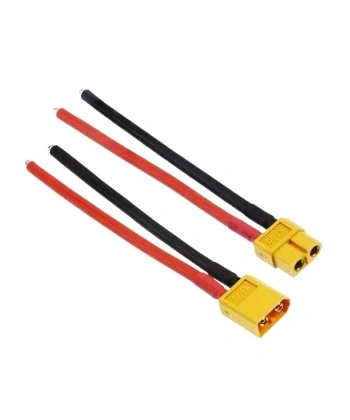 XT60 Dişi-Erkek Lipo Pil Şarj Kablosu Seti 10cm