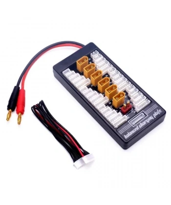 XT60 LiPo Paralel Şarj Kartı (Banana Beslemeli)