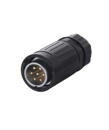 YA-20-C07PE-01-001 7-Pin Su Geçirmez Konnektör - Erkek