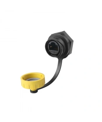 YM-20-J/RJ45/213/SX-42-101 Su Geçirmez Ethernet Konnektörü - Dişi