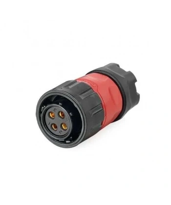 YM-20-J04PE-02-001 4-Pin Su Geçirmez Konnektör - Dişi