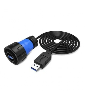 YM24-USB3-MP-MP-0D5M-001 Su Geçirmez Data Konnektörü - Erkek