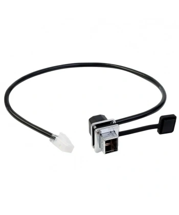 YT-RJ45-FS-MRJ-0D5M Su Geçirmez Dişi Ethernet Konnektörü - 0.5M Kablo