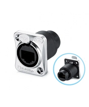 YT-RJ45-JSX-18-001 Su Geçirmez Ethernet Konnektörü - Dişi
