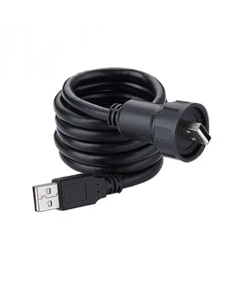 YU-USB2-MP-MP-1M-001 Su Geçirmez Erkek-Erkek USB Konnektör - 1M Kablo