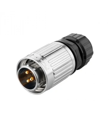YW-20-C03PE-03-001 3-Pin Su Geçirmez Konnektör - Erkek