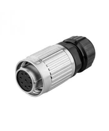 YW-20-J09PE-03-001 9-Pin Su Geçirmez Konnektör - Dişi