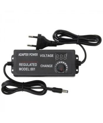 ZY-009 3-24V 3A Ayarlı Adaptör - 5.5x2.5mm Çıkışlı