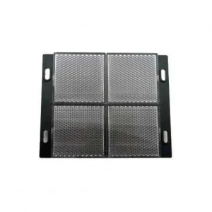 100x100mm Reflektör / Mesafe Sensörleri Uyumlu - Siyah