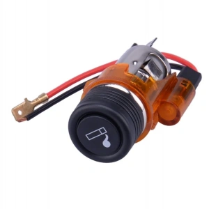 12V 120W Işıklı Oto Çakmaklık - Sarı