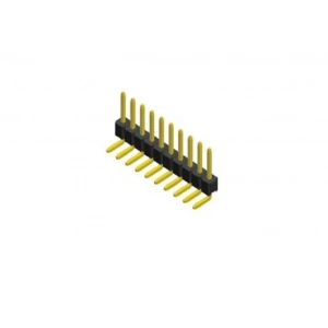 1x10 Erkek Pin Header 2.54mm 90 Derece