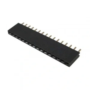 1x16 Dişi Header 16 Pin 180 Derece