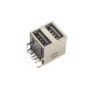 2 Port USB-A 2.0 Dişi Konnektör PCB Tipi