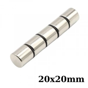 20x20mm Neodyum Güçlü Mıknatıs - Neodim Magnet