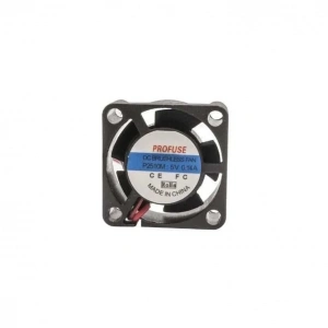 25x25x10mm 5V 0.14A Fan 2 Kablolu