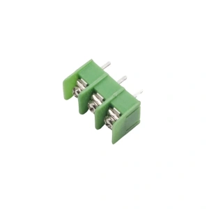 3 Pin Bariyer Klemens - 7.62mm Yeşil