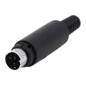 3 Pin Erkek Mini DIN Konnektör