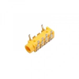 3.5mm Stereo 6-Pin Jack Dişi - Sarı