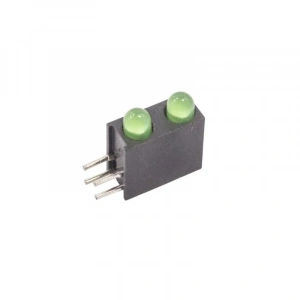 3mm 2li Yeşil Led - Led Yuvası Dahil