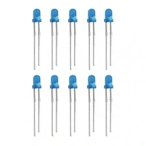 3mm Mavi Led Paketi - 10 Adet