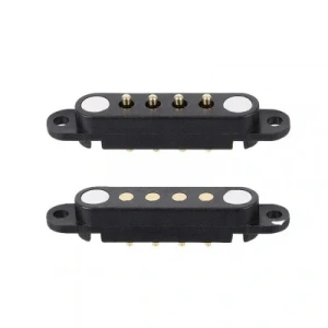 4-Pin 2.54mm Pogo Pin Manyetik Konnektör Takımı - Kulaklı