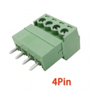 4 Pin 3.81mm Geçmeli 90C Takım Klemens