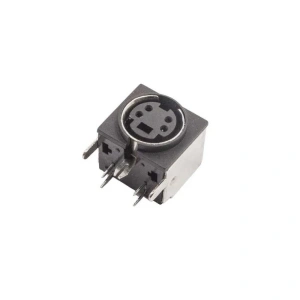 4 Pin Dişi Mini DIN Konnektör - Pcb Tipi