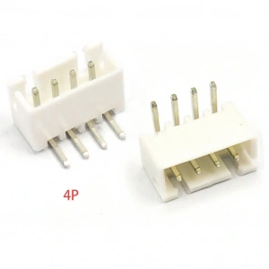 4 Pin JST-XH 2.54 Tunik Konnektör Erkek Eğik 90°