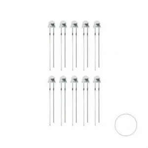 4.8mm Gün Işığı Mantar Led Paketi - 10 Adet