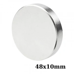 48x10mm Neodyum Güçlü Mıknatıs - Neodim Magnet