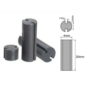 4x20mm Led Distans (Standoff) - Siyah
