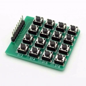 4x4 Matrix Tuş Takımı Keypad 16 Butonlu