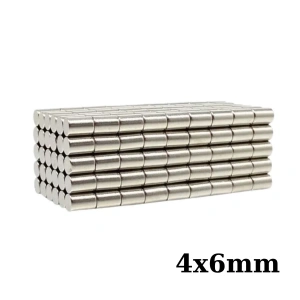 4x6mm Neodyum Güçlü Mıknatıs - Neodim Magnet