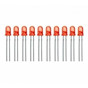 5mm 2V Kırmızı Led Paketi - 10 Adet
