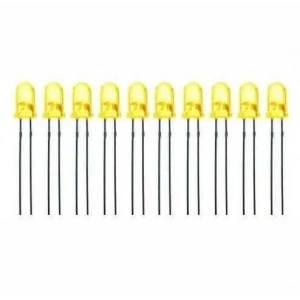 5mm 2V Sarı Led Paketi - 10 Adet