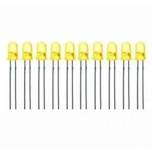 5mm Sarı Led Paketi - 10 Adet