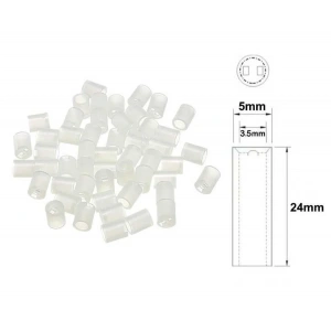5x24mm Led Distans (Standoff) - Beyaz