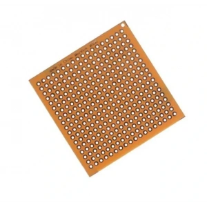 5x5 Delikli Bakır Plaket 50x50mm