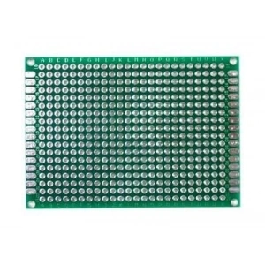 5x7cm Epoxy Çift Taraflı Delikli Plaket