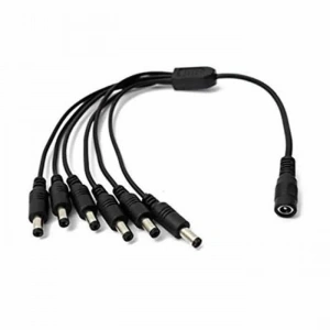 6 Başlı DC Adaptör Çoklayıcı Kablo