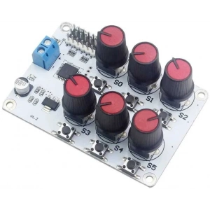 6 Kanal Potansiyometreli Servo Motor Kontrol Kartı