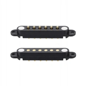 6-Pin 2.54mm Pogo Pin Manyetik Konnektör Takımı - Kulaklı