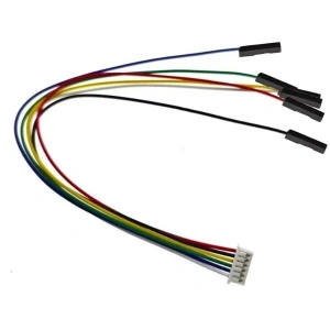 6-Pin JST 1.25mm Dişi - 2.54mm Dişi Dupont Dönüştürücü Kablo - 20cm