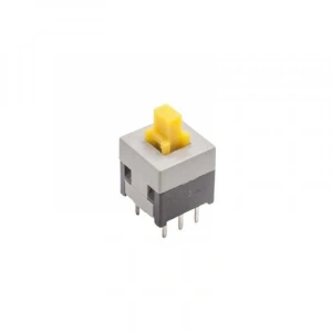 6 Pinli 8.5x8.5mm Anahtarlı Buton