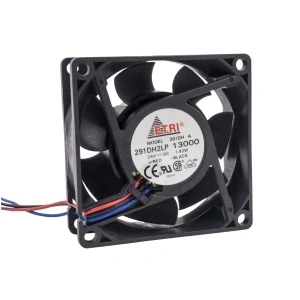 70x70x25mm 24V 0,08A Fan 3 Kablolu