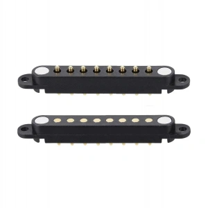 8-Pin 2.54mm Pogo Pin Manyetik Konnektör Takımı - Kulaklı