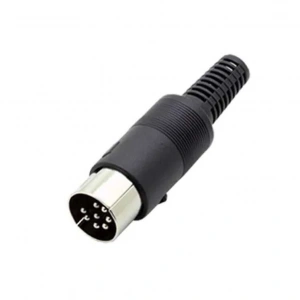8 Pin Erkek DIN Konnektör