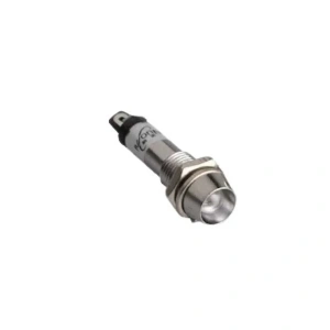 8mm 24V Metal Sinyal Lambası - Beyaz