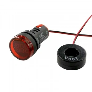 AD136-22DSA-K 100A Ampermetre - Kırmızı