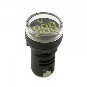 AD136-22DSV-B 24-450V AC Voltmetre - Beyaz